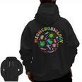 Meowcrobiology Cats Microbiology Science Teacher Men Zip Up Hoodie Back Print, Science Teacher Gifts, trending gift