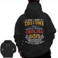 Middle School English Teacher Halloween Costume For Men Women Men Zip Up Hoodie Back Print, English Teacher Gifts, trending gift Middle School English Teacher Halloween Costume For Men Women Men Zip Up Hoodie Back Print, English Teacher Gifts, trending gift