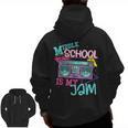 Middle School Is My Jam Cute Teacher Shirt 80's 90's Styl Men Zip Up Hoodie Back Print, trending gift Middle School Is My Jam Cute Teacher Shirt 80's 90's Styl Men Zip Up Hoodie Back Print, trending gift