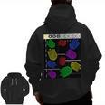 Nerdy Forms Nanotubes Chemistry Teacher Geek Men Zip Up Hoodie Back Print, trending gift
