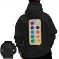 Paint Palette ArtSet Halloween Costume For Teachers Students For Men Women Kids Men Zip Up Hoodie Back Print, trending gift