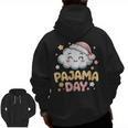 Pajama Day School Spirit Week Fun Cloud Teacher Men Zip Up Hoodie Back Print, trending gift