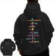 Paraprofessional Teacher Para Sped Ed Parapro Men Zip Up Hoodie Back Print, trending gift