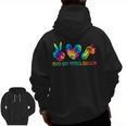 Peace Love Physical Education Tie Dye Sports PE Teacher Men Zip Up Hoodie Back Print, Pe Teacher Gifts, trending gift
