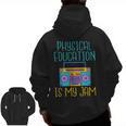 Physical Education Is My Jam PE Teacher Men Zip Up Hoodie Back Print, Pe Teacher Gifts, trending gift Physical Education Is My Jam PE Teacher Men Zip Up Hoodie Back Print, Pe Teacher Gifts, trending gift
