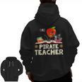 Pirate Teacher Men Women Kids Men Zip Up Hoodie Back Print, trending gift