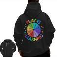 Play Is Learning Teacher Kindergarten For Men Women Kids Men Zip Up Hoodie Back Print, trending gift Play Is Learning Teacher Kindergarten For Men Women Kids Men Zip Up Hoodie Back Print, trending gift
