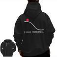 I Have Potential Energy Physics Science Teachers Men Zip Up Hoodie Back Print, Science Teacher Gifts, trending gift