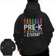 Pre-K Crew Teacher Team Squad Hello Back School Graduation Men Zip Up Hoodie Back Print, trending gift Pre-K Crew Teacher Team Squad Hello Back School Graduation Men Zip Up Hoodie Back Print, trending gift