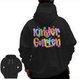Preppy Kindergarten First Day Of School Teachers Girls Boys Men Zip Up Hoodie Back Print, trending gift Preppy Kindergarten First Day Of School Teachers Girls Boys Men Zip Up Hoodie Back Print, trending gift