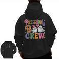 Preschool Boo Crew Preschool Teacher Student Halloween Men Zip Up Hoodie Back Print, trending gift