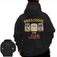 Preschool Is My Jam Teacher Shirt Men Zip Up Hoodie Back Print, trending gift Preschool Is My Jam Teacher Shirt Men Zip Up Hoodie Back Print, trending gift