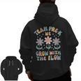 Preschool Teacher Appreciation Team Pre-K Grow With The Flow Men Zip Up Hoodie Back Print, trending gift Preschool Teacher Appreciation Team Pre-K Grow With The Flow Men Zip Up Hoodie Back Print, trending gift