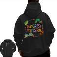Progress Over Perfection Caterpillar Teacher Back To School Men Zip Up Hoodie Back Print, trending gift Progress Over Perfection Caterpillar Teacher Back To School Men Zip Up Hoodie Back Print, trending gift