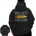Progress Over Perfection Motivational Back To School Teacher Men Zip Up Hoodie Back Print, trending gift Progress Over Perfection Motivational Back To School Teacher Men Zip Up Hoodie Back Print, trending gift