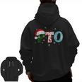 PTO Santa Hat Reindeer Parent Teacher Organization Christmas Men Zip Up Hoodie Back Print, trending gift PTO Santa Hat Reindeer Parent Teacher Organization Christmas Men Zip Up Hoodie Back Print, trending gift