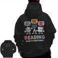 Reading Beats Everything Teacher Rock Paper Scissors Men Zip Up Hoodie Back Print, trending gift Reading Beats Everything Teacher Rock Paper Scissors Men Zip Up Hoodie Back Print, trending gift