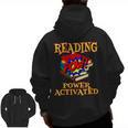 Reading Super Power Activated Superhero Teacher Or Student Men Women Girls Kids Men Zip Up Hoodie Back Print, Super Teacher Gifts, trending gift Reading Super Power Activated Superhero Teacher Or Student Men Women Girls Kids Men Zip Up Hoodie Back Print, Super Teacher Gifts, trending gift
