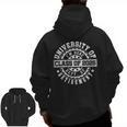 Retired 2025 For Teacher Retirement University Of I'm Done Men Zip Up Hoodie Back Print, trending gift