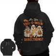 Retro Are You Fall O Ween Directions Ghost Teacher Spooky Men Zip Up Hoodie Back Print, trending gift Retro Are You Fall O Ween Directions Ghost Teacher Spooky Men Zip Up Hoodie Back Print, trending gift