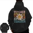 Retro Teacher Daisy Colorful Elementary School Teacher Men Zip Up Hoodie Back Print, trending gift Retro Teacher Daisy Colorful Elementary School Teacher Men Zip Up Hoodie Back Print, trending gift