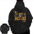 Retro Thankful For Music Floral Music Teacher Thanksgiving Men Women Men Zip Up Hoodie Back Print, trending gift Retro Thankful For Music Floral Music Teacher Thanksgiving Men Women Men Zip Up Hoodie Back Print, trending gift