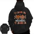 Retro Thankful Music Teacher Pumpkin Fall Thanksgiving Men Zip Up Hoodie Back Print, trending gift Retro Thankful Music Teacher Pumpkin Fall Thanksgiving Men Zip Up Hoodie Back Print, trending gift