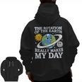 Rotation Of Earth Science Teacher Earth Day Men Women Men Zip Up Hoodie Back Print, Science Teacher Gifts, trending gift Rotation Of Earth Science Teacher Earth Day Men Women Men Zip Up Hoodie Back Print, Science Teacher Gifts, trending gift