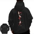 Santa Yoga Poses For Yogi Teacher Christmas Yoga Poses Men Zip Up Hoodie Back Print, trending gift Santa Yoga Poses For Yogi Teacher Christmas Yoga Poses Men Zip Up Hoodie Back Print, trending gift
