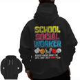 School Social Worker Teacher Caseworker Public Servant LSW Men Zip Up Hoodie Back Print, trending gift School Social Worker Teacher Caseworker Public Servant LSW Men Zip Up Hoodie Back Print, trending gift