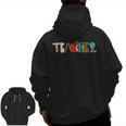 School Teacher Men And Women Back To School Teachers Men Zip Up Hoodie Back Print, trending gift
