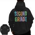 Second Grade Team Heart Teacher Student Back To School Girls Men Zip Up Hoodie Back Print, trending gift Second Grade Team Heart Teacher Student Back To School Girls Men Zip Up Hoodie Back Print, trending gift