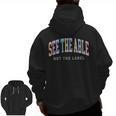 See The Able Not The Label Sped Ed Special Education Teacher Men Zip Up Hoodie Back Print, trending gift See The Able Not The Label Sped Ed Special Education Teacher Men Zip Up Hoodie Back Print, trending gift