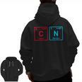Six Seven Meme 6 7 Science Teacher 6-7 Periodic Table Men Zip Up Hoodie Back Print, Science Teacher Gifts, trending gift