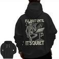 Skeleton Music Teacher I'Ll Wait Until It's Quiet Men Zip Up Hoodie Back Print, trending gift Skeleton Music Teacher I'Ll Wait Until It's Quiet Men Zip Up Hoodie Back Print, trending gift