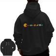 Solar System Teacher Video Games Sun Eating Planets Men Zip Up Hoodie Back Print, trending gift