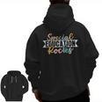 Special Education Rocks Sped Teacher Students Back To School Men Zip Up Hoodie Back Print, trending gift Special Education Rocks Sped Teacher Students Back To School Men Zip Up Hoodie Back Print, trending gift