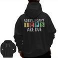 Special Education Teacher SPED Sorry I Can't IEPS Are Due Men Zip Up Hoodie Back Print, trending gift Special Education Teacher SPED Sorry I Can't IEPS Are Due Men Zip Up Hoodie Back Print, trending gift