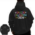 Special Educators Special Ed Teacher Special Education Crew Men Zip Up Hoodie Back Print, trending gift