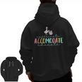 SPED Dream Team Teachers Special Education Silly Goose Men Zip Up Hoodie Back Print, trending gift SPED Dream Team Teachers Special Education Silly Goose Men Zip Up Hoodie Back Print, trending gift