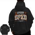 Spooky SPED Squad Special Education Teacher Halloween Ghost Men Zip Up Hoodie Back Print, trending gift Spooky SPED Squad Special Education Teacher Halloween Ghost Men Zip Up Hoodie Back Print, trending gift