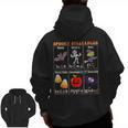 Spooky Syllables Halloween Teacher Student Education Men Zip Up Hoodie Back Print, trending gift Spooky Syllables Halloween Teacher Student Education Men Zip Up Hoodie Back Print, trending gift