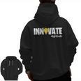 STEAM Teacher Back To School STEM Innovate Science For Men Women Kids Men Zip Up Hoodie Back Print, Science Teacher Gifts, trending gift