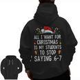 Stop Saying 6-7 Teacher 67 Christmas Meme Six Seven Men Zip Up Hoodie Back Print, trending gift Stop Saying 6-7 Teacher 67 Christmas Meme Six Seven Men Zip Up Hoodie Back Print, trending gift