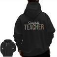 Substitute Teacher Supplies For Teachers Leopard For Men Women Men Zip Up Hoodie Back Print, trending gift Substitute Teacher Supplies For Teachers Leopard For Men Women Men Zip Up Hoodie Back Print, trending gift