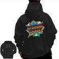 Superhero Teacher Retro Comic Teaching Superpower Men Zip Up Hoodie Back Print, trending gift Superhero Teacher Retro Comic Teaching Superpower Men Zip Up Hoodie Back Print, trending gift