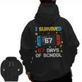 I Survived 67 Days Of School 67 Teacher Squad Matching Men Zip Up Hoodie Back Print, trending gift I Survived 67 Days Of School 67 Teacher Squad Matching Men Zip Up Hoodie Back Print, trending gift