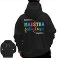 Sustantivo Maestra Fabulosa Adjetivo Spanish Teacher Men Zip Up Hoodie Back Print, trending gift Sustantivo Maestra Fabulosa Adjetivo Spanish Teacher Men Zip Up Hoodie Back Print, trending gift
