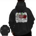 Teach Love Inspire Pre-k Teacher Apple Leopard Red Plain Men Zip Up Hoodie Back Print, trending gift