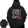 I Teach Rock Stars Music Teacher Guitar Player Men Zip Up Hoodie Back Print, trending gift I Teach Rock Stars Music Teacher Guitar Player Men Zip Up Hoodie Back Print, trending gift
